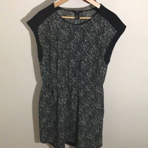 Black and White patterned dress